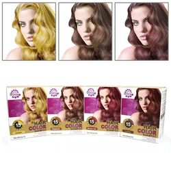 Pure Plants 25ml Hair Color Shampoo Only 15 Mins Hair Dye Shampoo For Woman