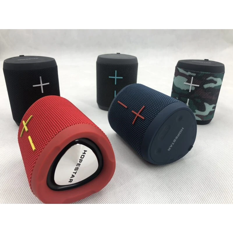Hopestar P14 портативный открытый Bluetooth водонепроницаемый динамик тройной угол звуковая панель коробка стерео сабвуфер