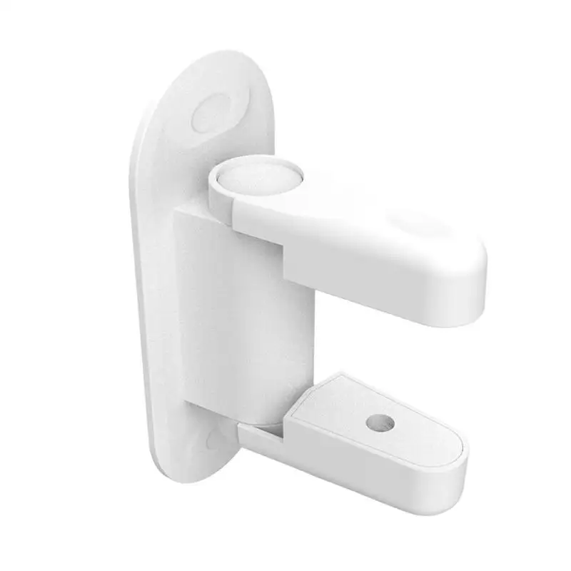 Plastic Kids Safety Door Lever Lock Protection Doors Handles Security Latch Locking Compatible with Standard Door Lever Handles