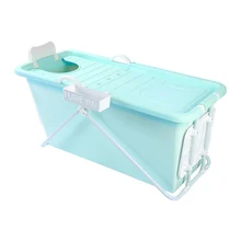 Thickened Plastic Adult Bath Barrel Super Large Children's Home Bath Barrel Adult Bath Barrel Bath Barrel Folding