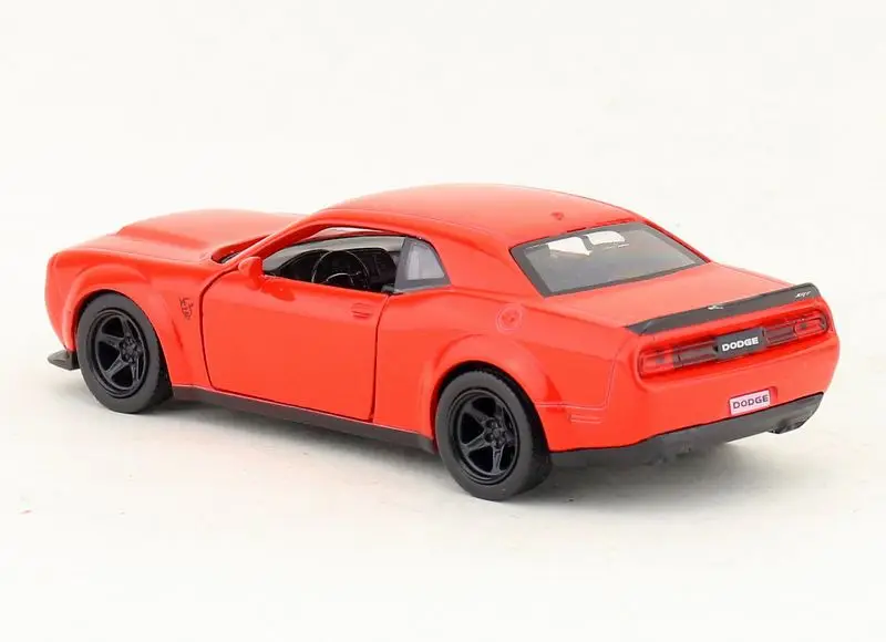Точная имитация эксклюзивный Diecasts& Toy Vehicles: RMZ city автомобильный Стайлинг Dodge Challenger SRT Demon 1:36 литая под давлением модель
