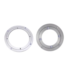 8 ''& 6'' алюминиевый вращающийся подшипник поворотная пластина Lazy Susan столовая сервировка