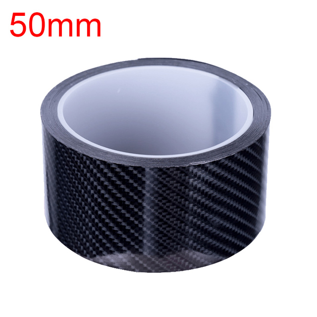 Door Sill Strips Protector 5D Carbon Fiber Car Stickers Vinyl Film Auto Bumper Sticker Car Anti Scratch Scuff Tape Universal