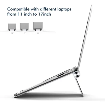 

Portable Adjustable Laptop Stand Convenient Laptop Pad Folding Bracket Function Tablet Holder for iPad Laptop Notebook