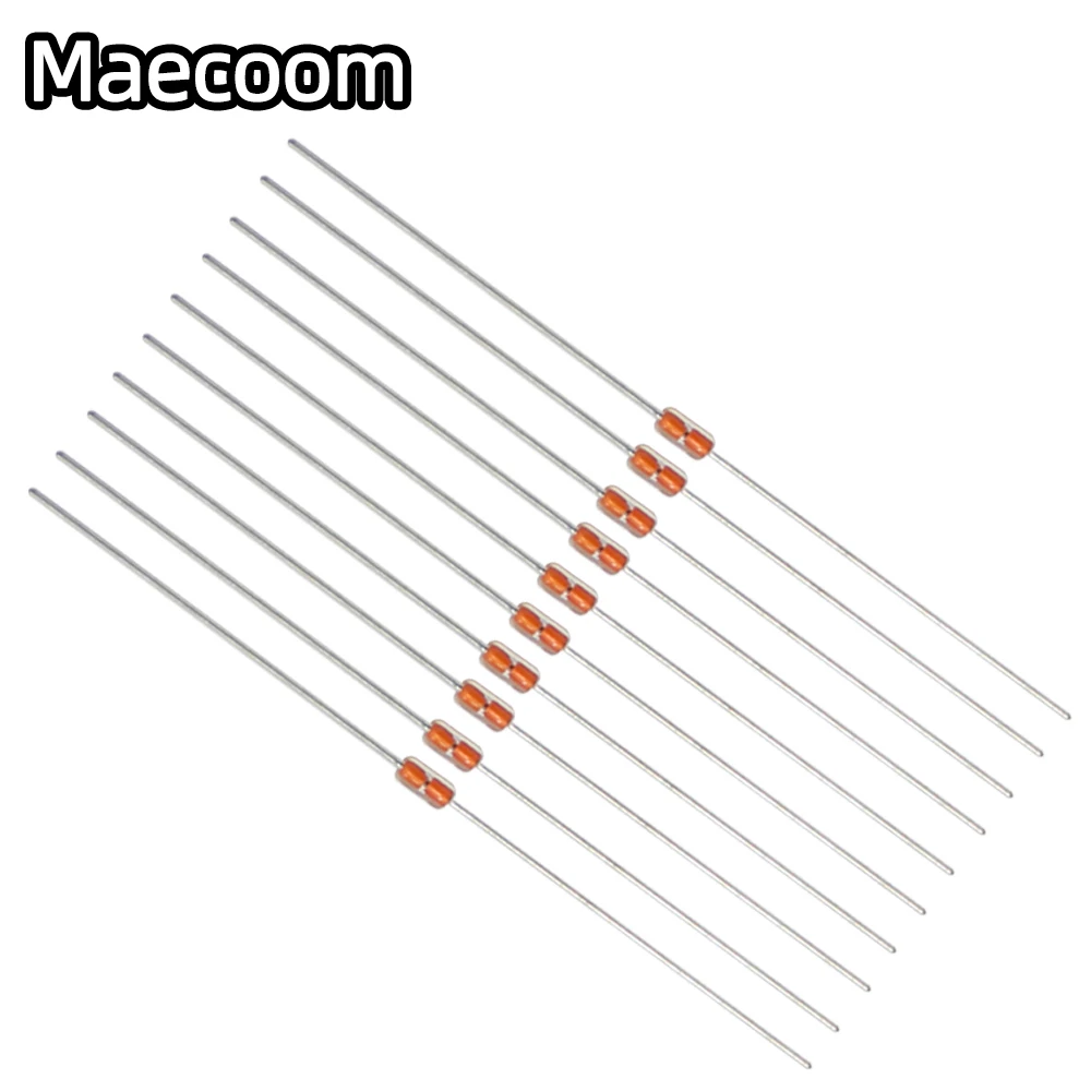 20Pcs 100K ohm NTC 3950 B 5% Thermal Resistor Double Side Measurement Thermistor Sensor Probe For 3D Printer Parts.