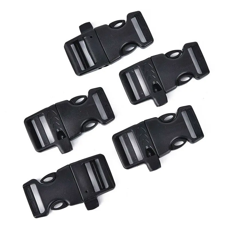 30pcs Multifunctional Whistle Plastic Pet Collar Animal Backpack Buckle Paracord Bracelet Luggage Accessories 20mm |