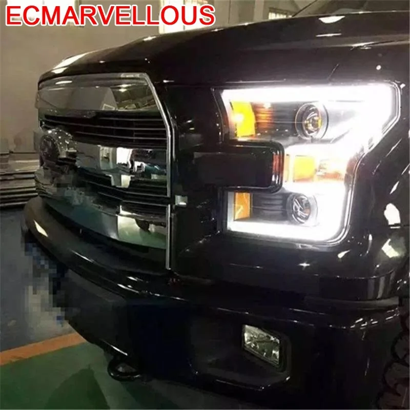Para авто Drl Стайлинг Led Automovil дневные ходовые фары автомобиля фары в сборе 08 09 10 11 12 13 14 для Ford F-150