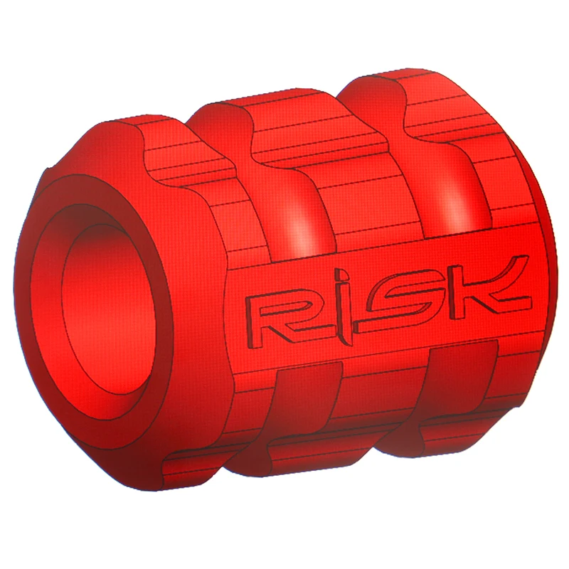 RISK 10pcs Bicycle Sleeve Rubber Cable Protector for Pipe Line Tube Brake Shift MTB Frame Protective Silicone Cable Guide Guide