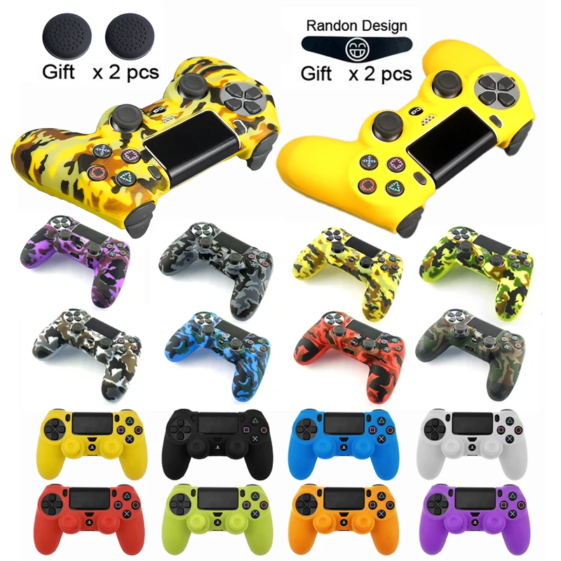 Мягкий силиконовый гелевый резиновый чехол для контроллера SONY Playstation 4 PS4