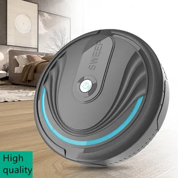 

2 In 1 Auto-induction Cleaning Floor Sweeping Vacuum Cleaner USB Intelligent Robot Easy Operation Low Decibels Energy Saving