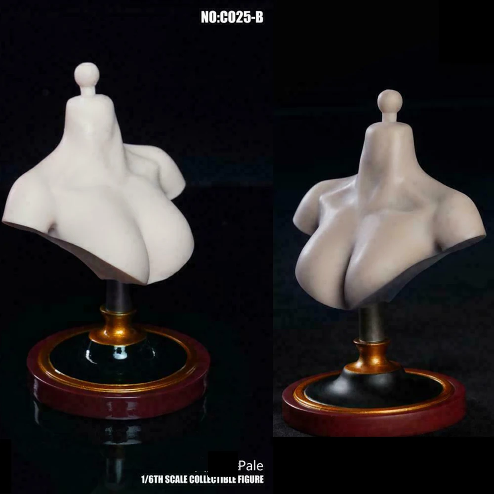 

SUPER DUCK C025 Female Bust Base Display Stand Model Fit 1/6 Female Girl Head Sculpt