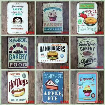 

New Retro Iron Painting 30x20cm Bar Club Iron Sheet Picture Plaques Vintage Metal Painting Gifts Home Decoration Wall Ornaments