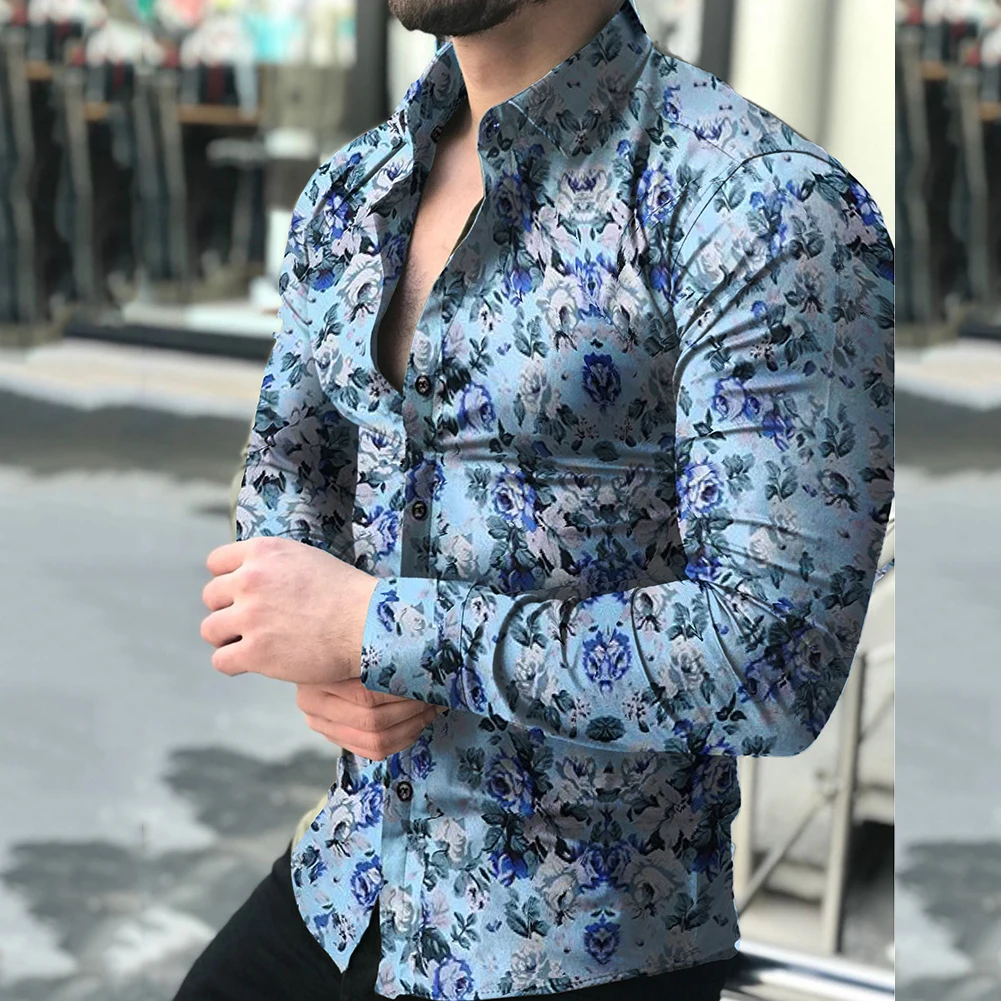 Рубашка мужская Для Мужчин's Повседневная рубашка Slim Fit Для Мужчин's Повседневное рубашка в полоску с длинным рукавом торжественное платье рубашки Для мужчин мужской Костюмы