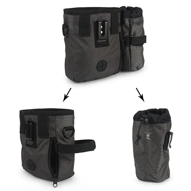 Pet Waist Bag Dog Bag Treat Dogs Obedience Agility Training Treat Bags Detachable Pup Feed Pocket Puppy Pets Snack dog treat bag,dog training supplies