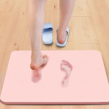 

Super Absorbs Floor Mat Super Soft Non-slip Bathroom Carpet for Kitchen Toilet Hallway Porch Mat Latex Backing Non Slip Door Mat