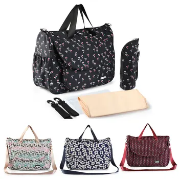 

New Print Baby Diaper Bag Waterproof Maternity Nappy Bag for Baby Stroller Large Capacity Mother Nursing Bags Mom Care Tote