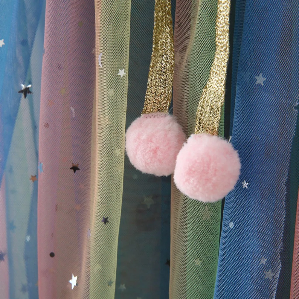 Рождественская Детская одежда; костюм с накидкой; волшебная накидка-пачка принцессы для маленьких девочек; шикарная шаль для костюмированной вечеринки; Falda princesa