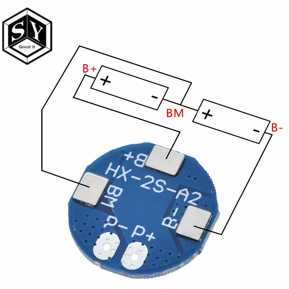 2S 3A Lithium Battery 7.4v 8.4V 18650 Chargeur Protection Board bms pcm pour li-ion lipo batterie pack 1pcs 2S 3A Lithium Battery 7.4v 8.4V 18650 Chargeur Protection Board bms pcm pour li-ion lipo batterie pack 1pcs