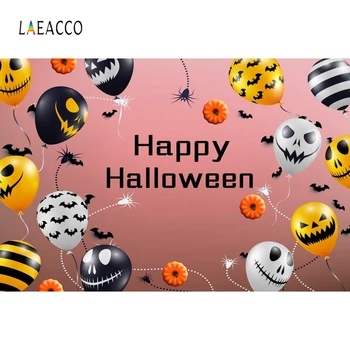 

Laeacco Happy Halloween Photography Backdrops Customized Party Scenes Portrait Photocall Photographic Backgrounds Photo Studio