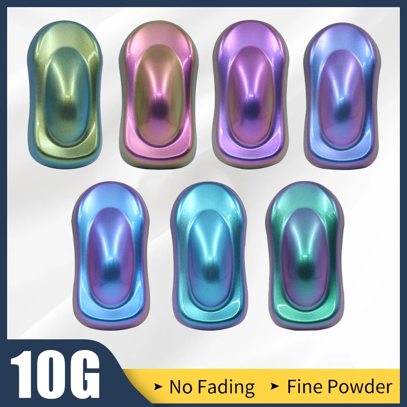 Пигменты хамелеоны порошковое акриловое покрытие краска для автомобиля