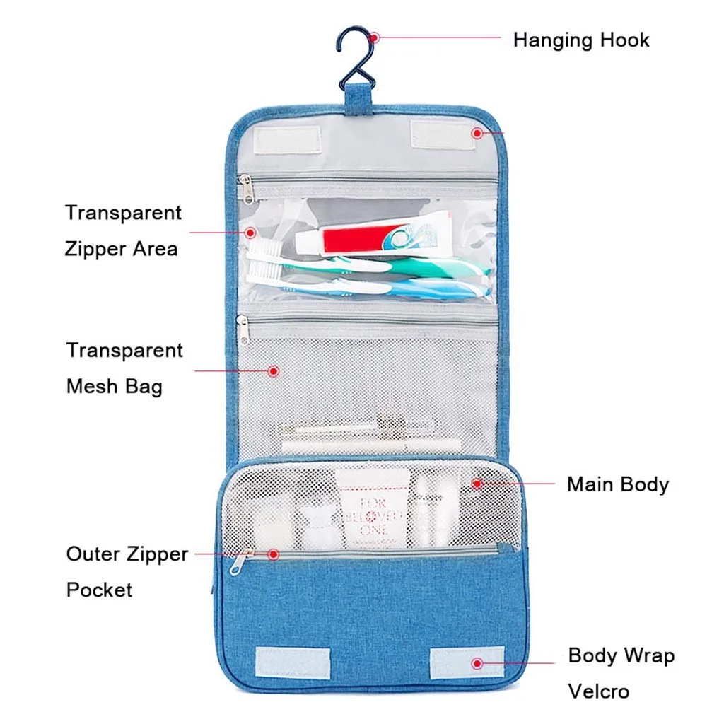 Женская косметичка, портативная, для путешествий, складная, косметичка, косметичка, с крюком, органайзер, сумки для путешествий, подвесная косметичка, горячая распродажа