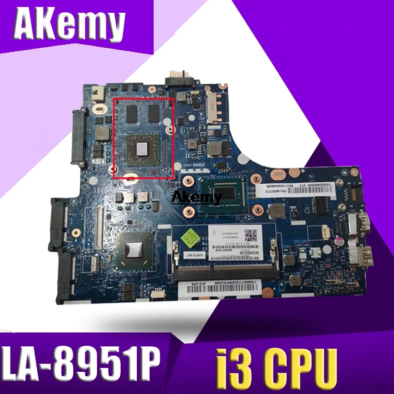 

VIUS3 VIUS4 LA-8951P Rev 1.0 Laptop motherboard for Lenovo ideapad S300 intel i3 CPU DDR3