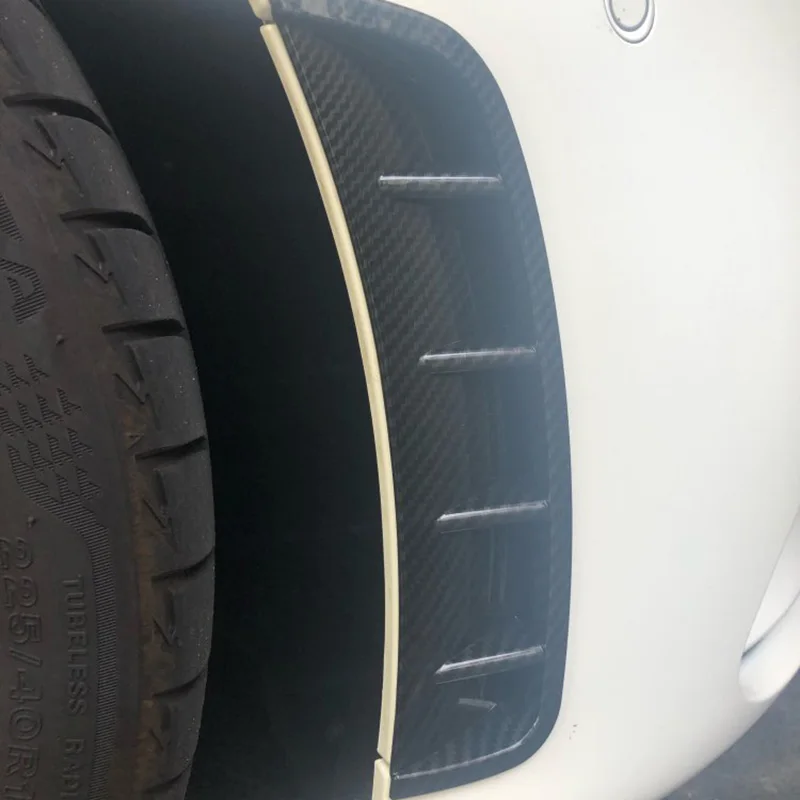 Передний бампер воздуха на выходе наклейки Накладка для Mercedes Benz класс W177 A180 A200 A220 A250 спортивные аксессуары для автомобиля Стайлинг