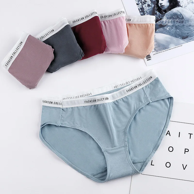 

Sexy Low Waist Panties Simple WOMEN'S Panties 80 Modal WOMEN'S Panties Boxed