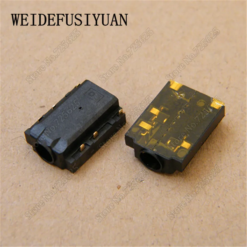 6 pin 3 5mm Audio Jack Headphone Port Microphone Socket Connector for Tablet pc