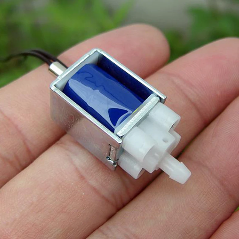 DC 3V5V Small Mini Electric Solenoid Valve N/O Normally Open Air Gas