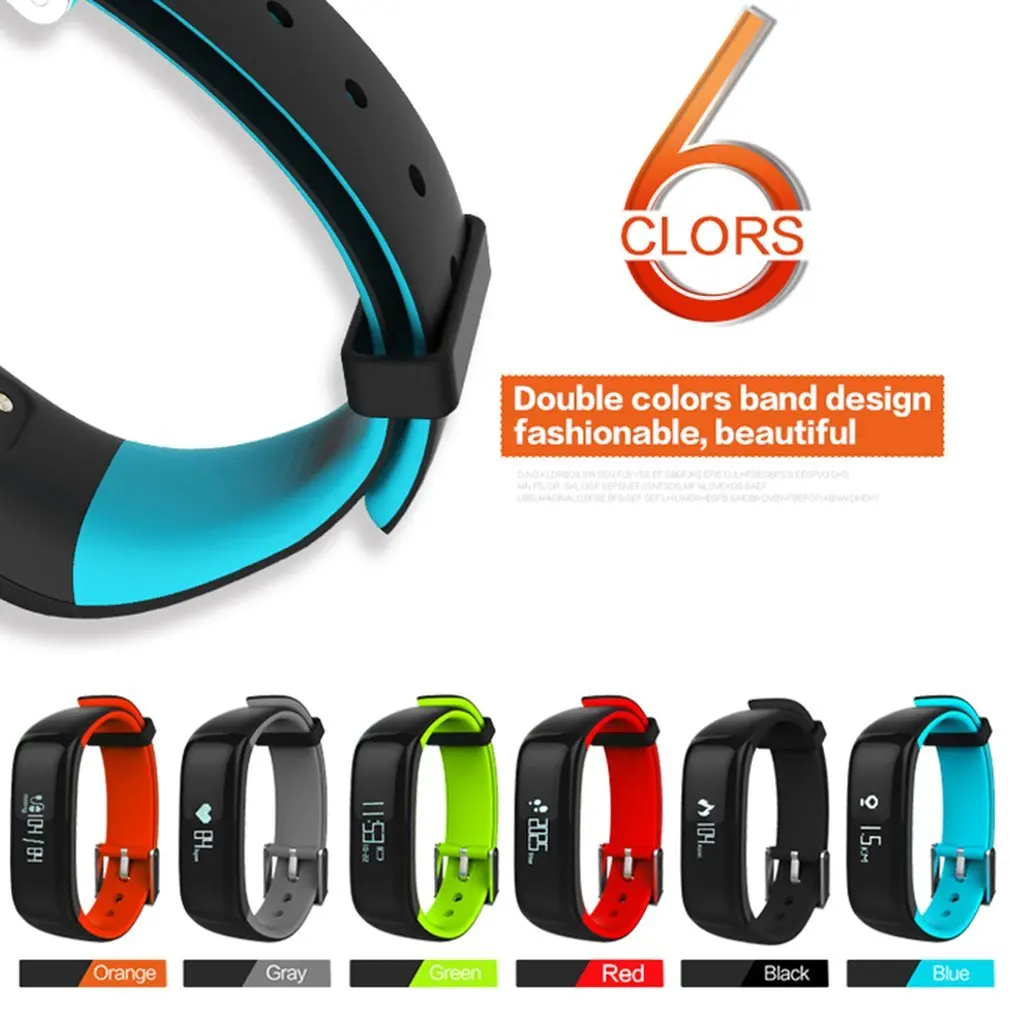 P1 Smart Bracelet 4.0 Real-time Heart Rate Health Monitoring Wristband Waterproof Call Reminder Smart Watch P1 Smart Bracelet 4.0 Real-time Heart Rate Health Monitoring Wristband Waterproof Call Reminder Smart Watch