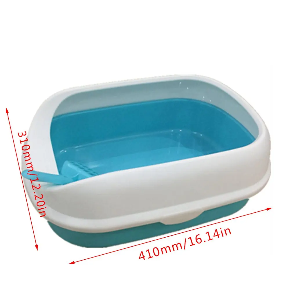 Portable Clean Cat Litter Box Training Bedpans Open Top Cat Sand Litter Box Cat Toilet Trainer For Pets Supplies Portable Clean Cat Litter Box Training Bedpans Open Top Cat Sand Litter Box Cat Toilet Trainer For Pets Supplies
