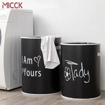 

MICCK New Folding Magic Laundry Basket Waterproof PP Toy Storage Baskets Bin For Kids Dog Toys Clothes Organizer Laundry bucket