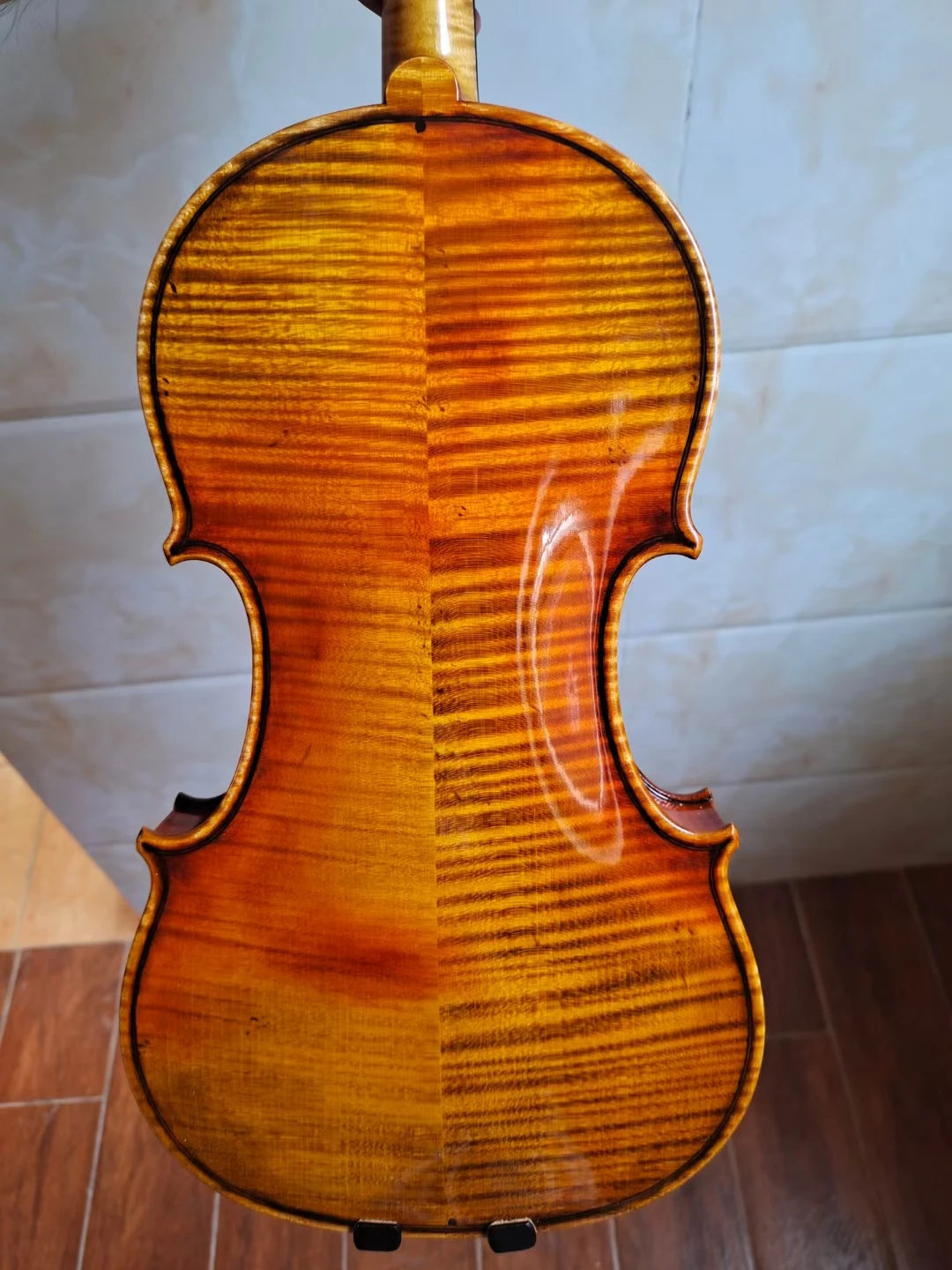 Старая ель 80-y! Итальянский топ античный масляный лак! Отличная скрипка Stradivari 4/4!