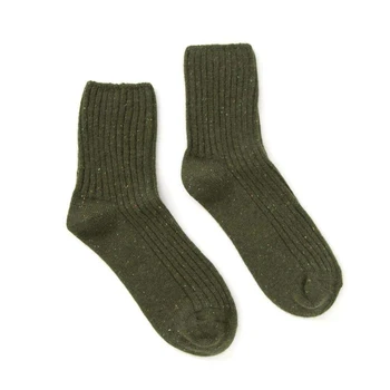 

Women's warm socks Collorista "Cozy", size 36-40 (23-25 ​​cm), khaki