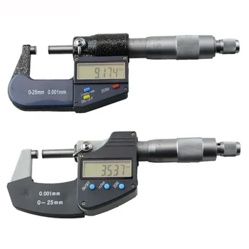 Cheap Wholesale Various Types Of Diameter Measurement Tools Set Outside Inside Thread Blade Electronic Digital Screw Gauge Micrometer
