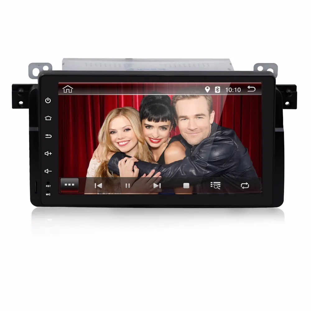 1 Din 9 "Lettore Multimediale Android 10.0 Per Bmw E46 M3 Bmw Serie 3 1998-2005 Quad Core Autoradio Audio Stereo