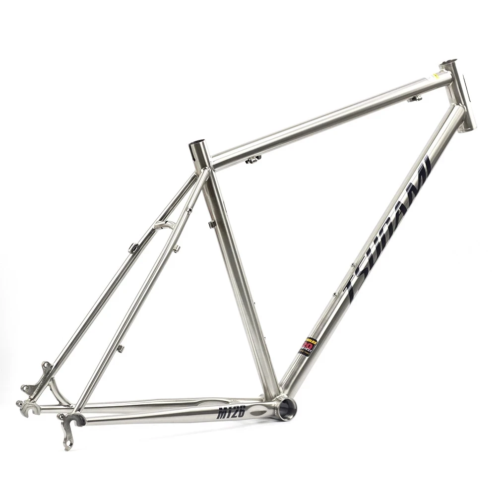 Цунами MT26 Рейнольдс 520 MTB рама для велосипеда 26 &quotCR MO Сталь чистки 15 5&quot 17 &quot18