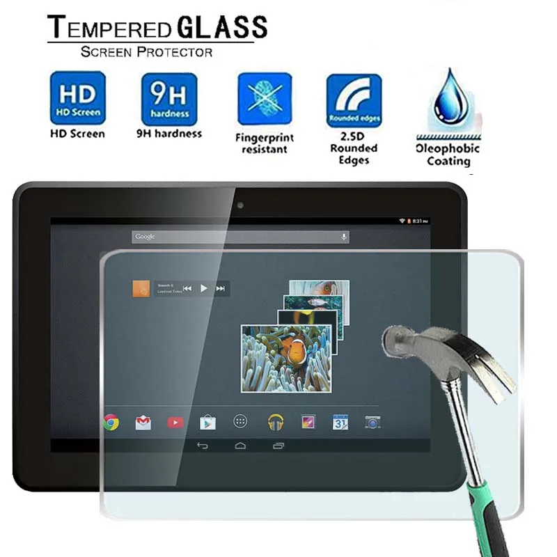 For Gigaset QV1030 10.1&quot -Premium Tablet 9H Ultra clear Tempered Glass Screen Protector Film Guard Cover | Компьютеры и офис