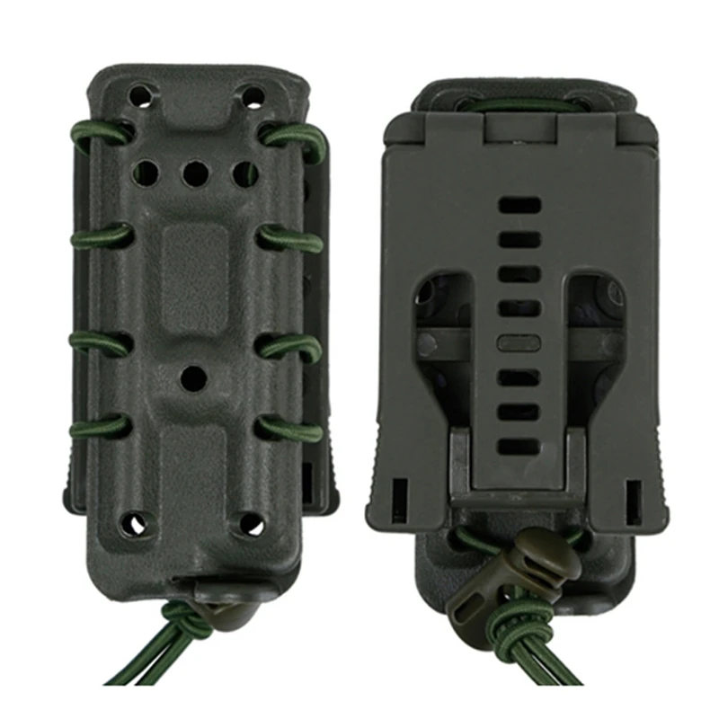 UMP45 Fastmag 9 мм Magzazine Быстрый выдвижной ящик Ver.2 MOLLE тактический зажим Аксессуар коробка - Цвет: C Green