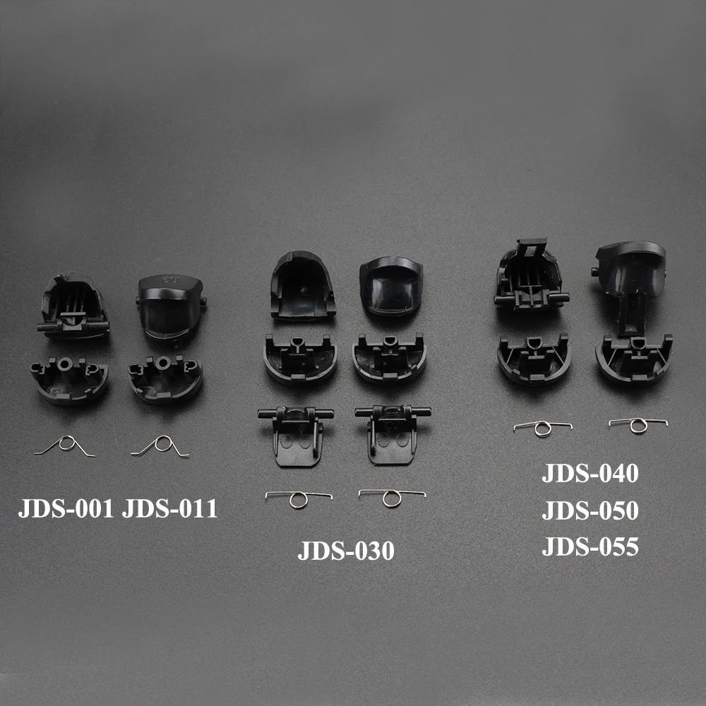 유시 R2 L2 L1 R1 트리거 버튼 모드 키트 PS4 프로 슬림 JDS JDM 055 050 040 030 011 컨트롤러 아날로그 스틱 캡 플레이스테이션 4용