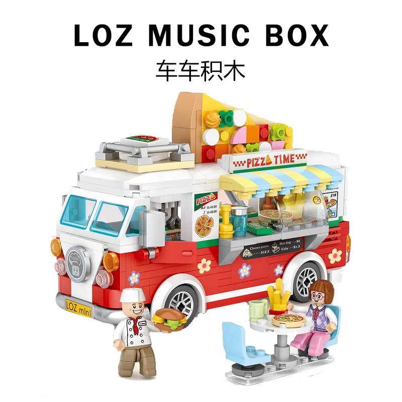 Новинка оптовая продажа LOZ продукт сборка здание мини блок модель автомобиля