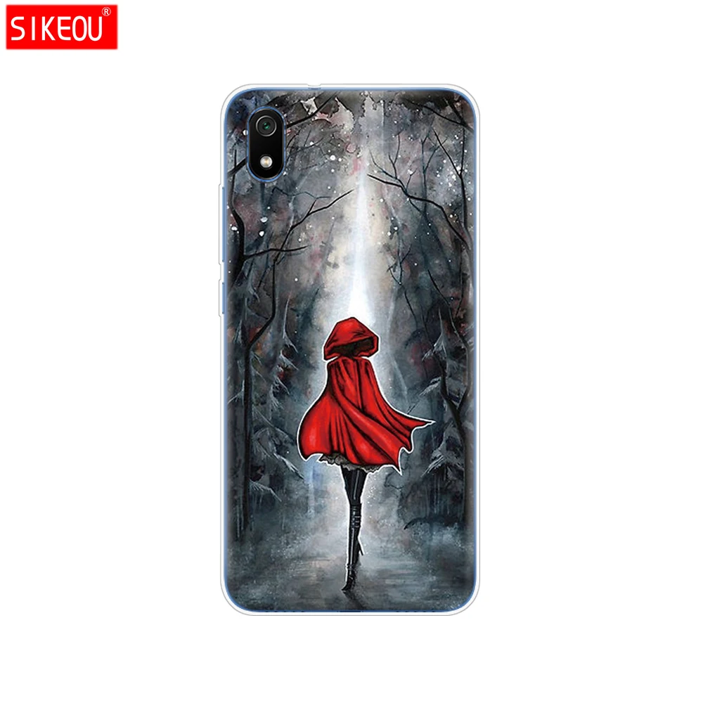 10480 Силиконовый чехол для xiaomi redmi 7a, чехлы с полной защитой, мягкая задняя крышка из ТПУ для redmi 7 a, бампер hongmi 7a, чехол для телефона - Цвет: 10480