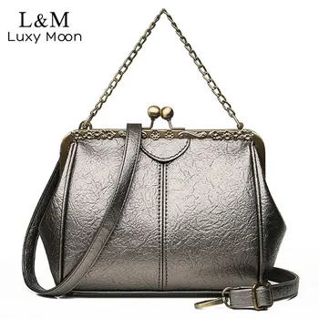 

Luxury Women Handbags Vintage Hasp Bucket Bags Female PU Leather Shoulder Crossbody Bag Ladies Clutch Wedding Party Bags XA499H