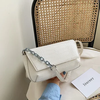 

Solid Color Women Single Shoulder Bag Fashion Shoulder Bag PU Leather Ladies Handbags Irregular Clutch Handbag Purse