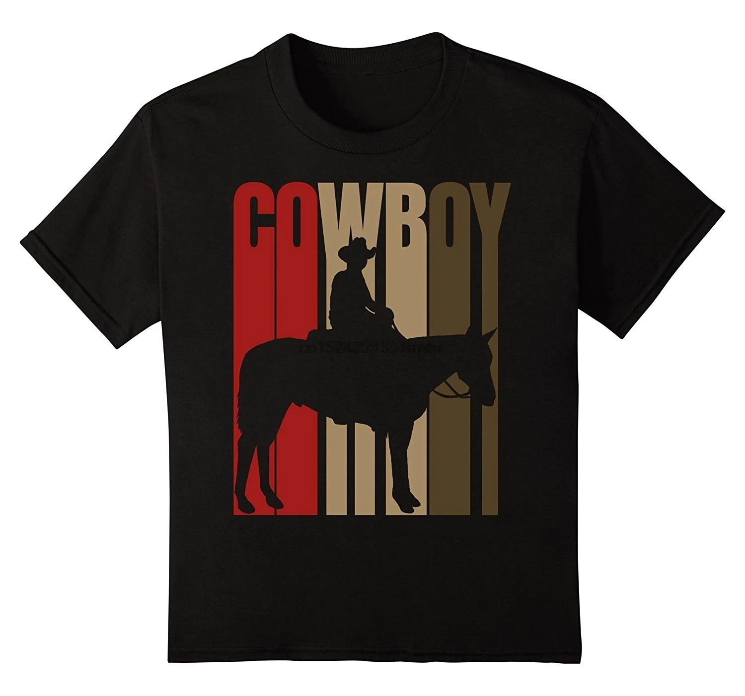 Cowboy Rodeo Cow Horse Yeehaw Novelty Vintage Retro T-Shirt Women Tshirt(1) | Мужская одежда