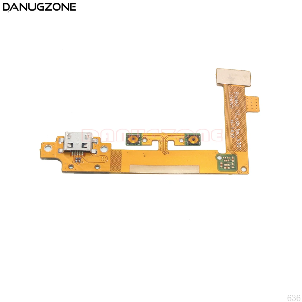 USB порт для зарядки док разъем зарядная плата с кнопкой громкости гибкий кабель