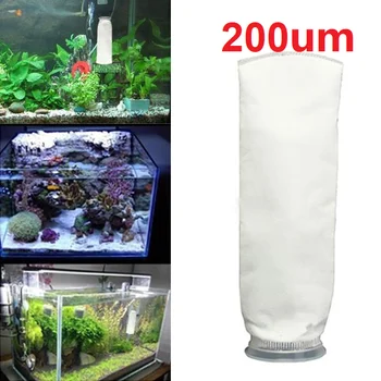 

New 200 Micron Filter Sock Fish Aquarium Marine Sump Felt Pre Filter Sock Bag High Density Of Interspacek