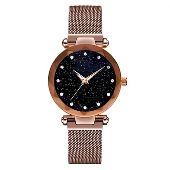 

Luxury Sta-rry Sky Watch Magnetic Band Women Quartz Wristwatch Diamond Watches Women Montre Relogio Reloj Mujer Часы Женские