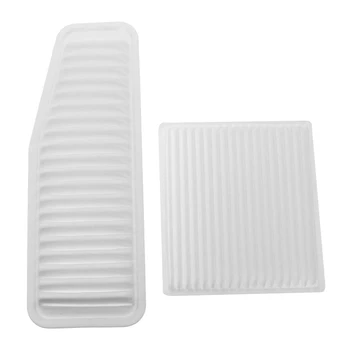 

2Pcs Air Filter Cleaner White Fits for RAV4 OEM CF38188 AF5398 CF10139 CA9359